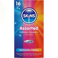 SKINS - PACK DE 16 PRÉSERVATIFS PREMIUM ASSORTIS