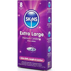 SKINS - PACK DE 8 PRÉSERVATIFS EXTRA LARGES PREMIUM