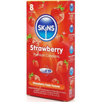 SKINS - PACK DE 8 PRÉSERVATIFS PREMIUM FRAISE