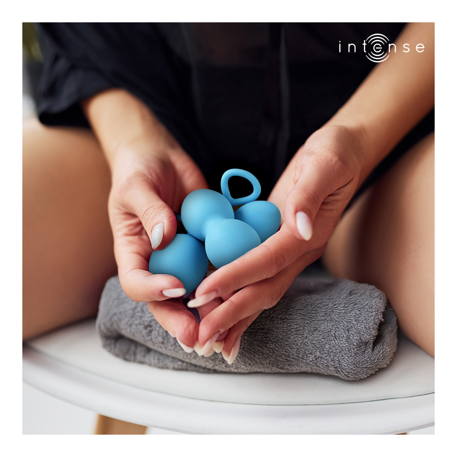 INTENSE - CHARLI KEGEL BALL KIT BLEU