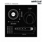 ADDICTED TOYS - NETTOYEUR ANAL AVEC ADAPTATEUR UNIVERSEL MODÈLE 5