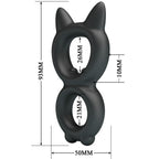 CRAZY BULL - BAGUE DOUBLE EN SILICONE TORAN MODÈLE 20