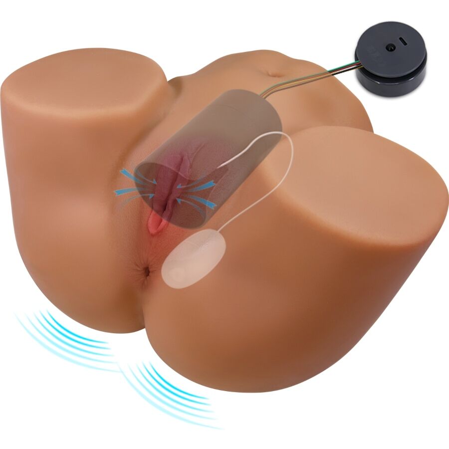 CRAZY BULL - SOPHIA VIBRATEUR ET SUÇON FÉMININ RÉALISTE AVEC SON 5,5 KG