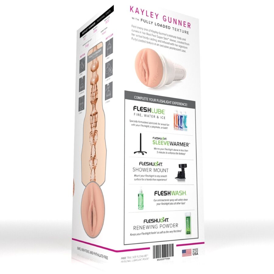 FLESHLIGHT GIRLS - MASTURBATEUR VAGIN KAYLEY GUNNER