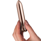 ROCKS-OFF - BALLE VIBRANTE RECHARGEABLE ROSE DORÉE