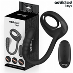 ADDICTED TOYS - ANNEAU PÉNITENTIAIRE VIBRANT POUR POINT P AVEC TÉLÉCOMMANDE
