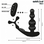 ADDICTED TOYS - MASSEUR DE PROSTATE ROTATIF À TÉLÉCOMMANDE