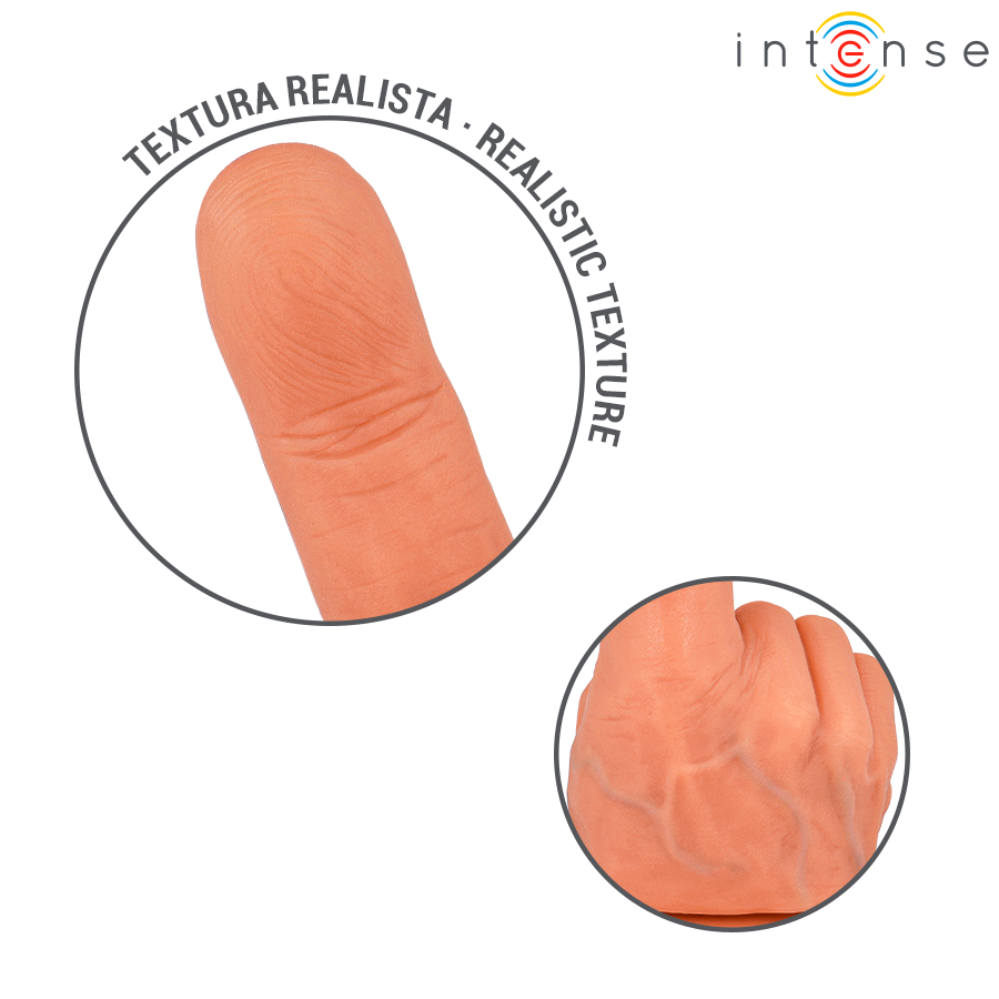 INTENSE - STIMULATEUR POINT G HUBERT MAIN FLEXIBLE 14,2 CM