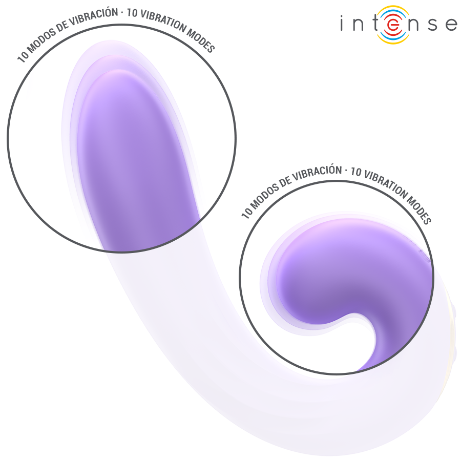 INTENSE - MERYL DOUBLE VIBRATION STIMULATEUR CLITORIEN