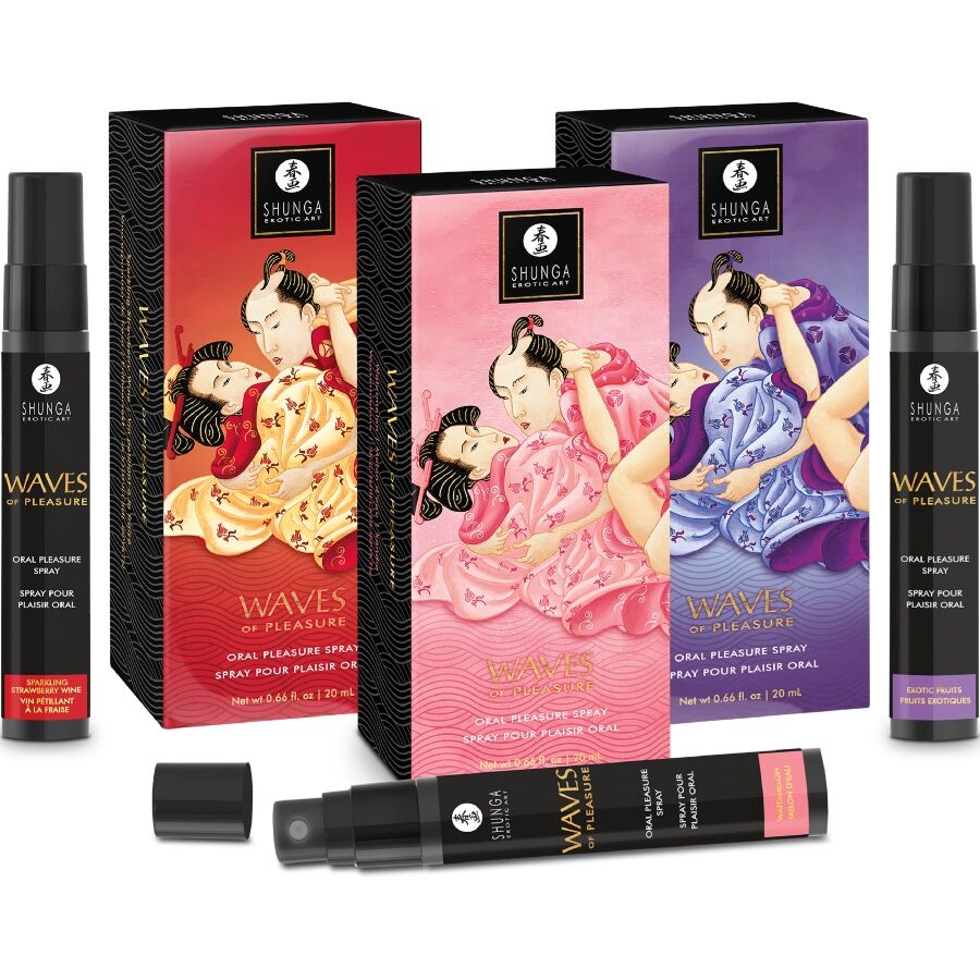 SHUNGA - WAVES PLAISIR SPRAY ORAL SÉDUCTEUR FRUITS EXOTIQUES 20 ML