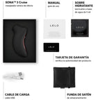 LELO - SONA 3 CRUISE MASSEUR CLITORAL SONIQUE NOIR