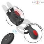 INTENSE - QUINN DOUBLE VIBRATION ANNEAU AVEC TÉLÉCOMMANDE