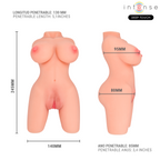 INTENSE DEEP TOUCH - JESSE TORSO DOUBLE MASTURBATEUR VAGIN & ANO