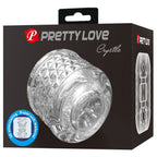 PRETTY LOVE - CRYSTLE MASTURBATEUR À DOUBLE ENTRÉE