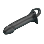 PRETTY LOVE - LANDON BLACK STRAP-ON VIBRANT