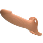 PRETTY LOVE - LANDON LIGHT-SKIN VIBRATING STRAP-ON