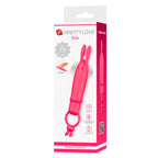 PRETTY LOVE - DELIA VIBRATEUR RABBIT AVEC ANNEAU DE RÉSISTANCE