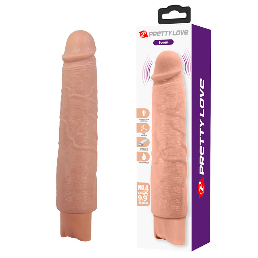 PRETTY LOVE - SOREN VIBRATEUR FLEXIBLE ET RÉALISTE