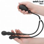 ADDICTED TOYS - PLUG ANAL DOUBLE GONFLABLE MODÈLE 1