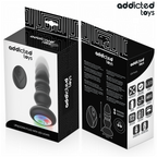 ADDICTED TOYS - PLUG ANAL ROTATIF ET VIBRANT, TÉLÉCOMMANDE AVEC LUMIÈRE LED