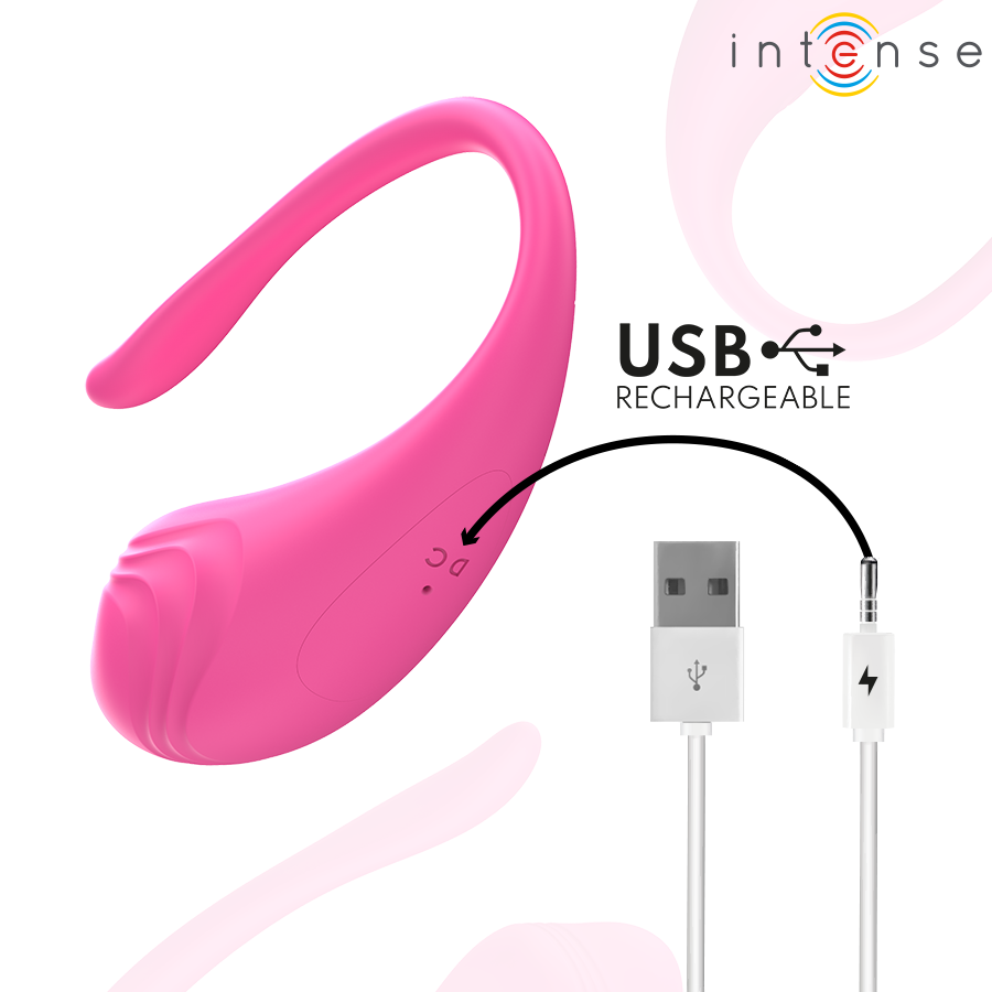 INTENSE - ŒUF VIBRANT OLIVIA PINK AVEC TÉLÉCOMMANDE