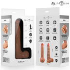 MR INTENSE - BRUCE S PÉNIS ULTRA-RÉALISTE AVEC TESTICULES 17,8 CM -Ø- 4 CM