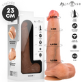 MR INTENSE - BRUCE L PÉNIS ULTRA-RÉALISTE AVEC TESTICULES 23 CM -Ø- 5,2 CM