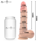MR INTENSE - GARY M Pénis ultra-réaliste avec testicules 20 cm -Ø- 4,2 cm