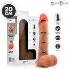 MR INTENSE - GARY M Pénis ultra-réaliste avec testicules 20 cm -Ø- 4,2 cm