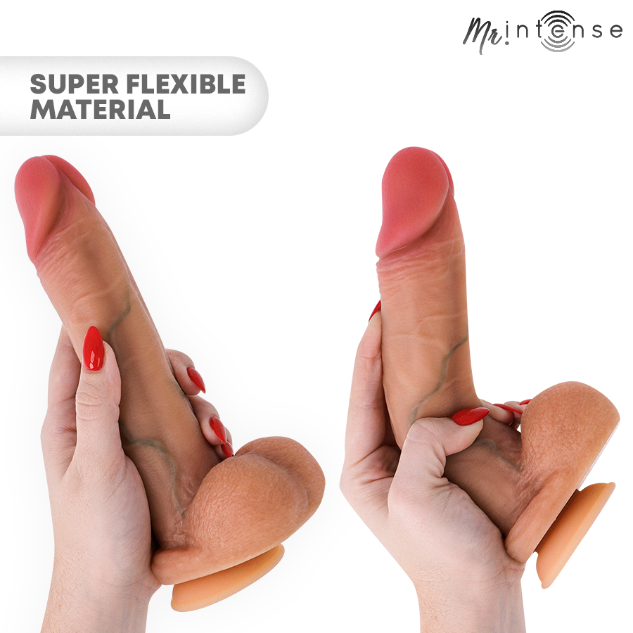 MR INTENSE - GARY L PÉNIS ULTRA-RÉALISTE AVEC TESTICULES 23 CM - Ø 4,7 CM