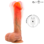 MR INTENSE - LOGAN VIBRATEUR AVEC EFFET CHAUFFANT ET TÉLÉCOMMANDE 20 CM -Ø- 4,1 CM