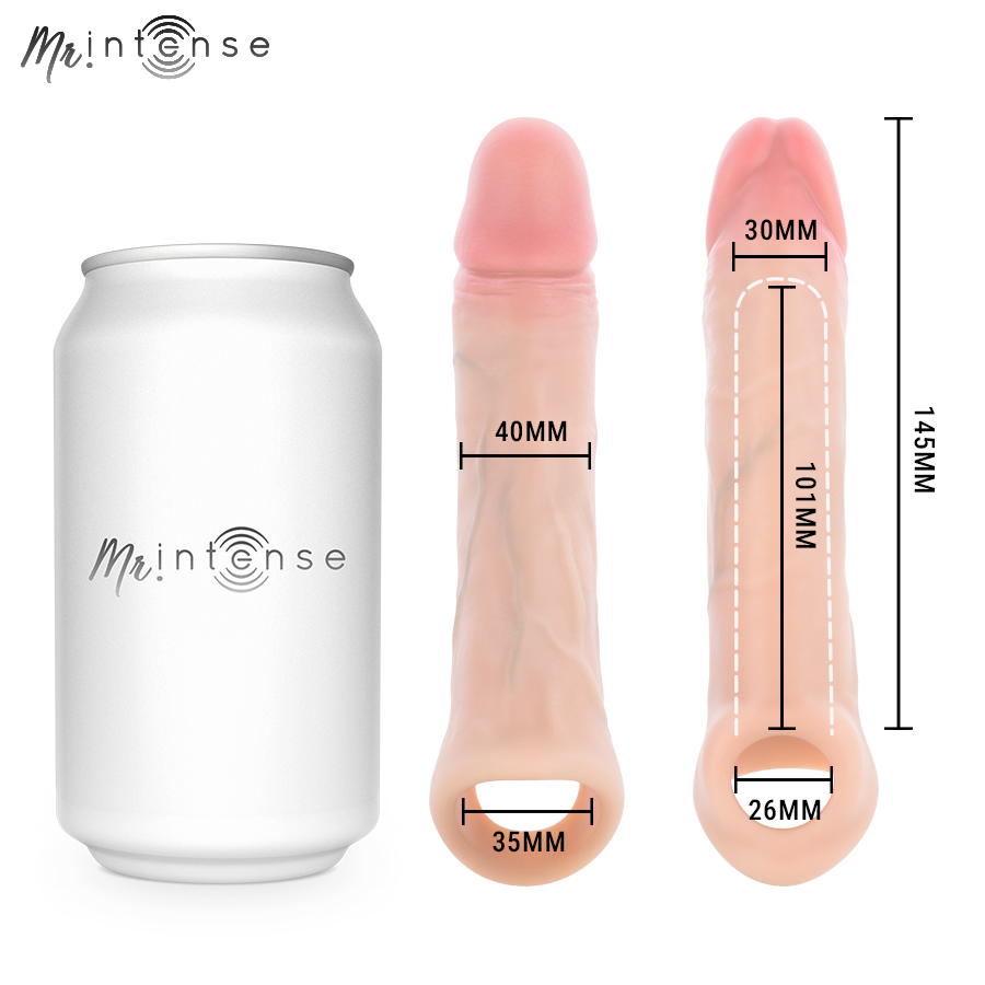MR INTENSE - SIMON MANCHON PÉNIS M 14,5 CM -Ø- 4 CM