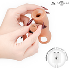 MR INTENSE - ARNOLD L MANCHON PÉNIS VIBRANT ULTRA-RÉALISTE AVEC TÉLÉCOMMANDE 16 CM -Ø- 4,5 CM
