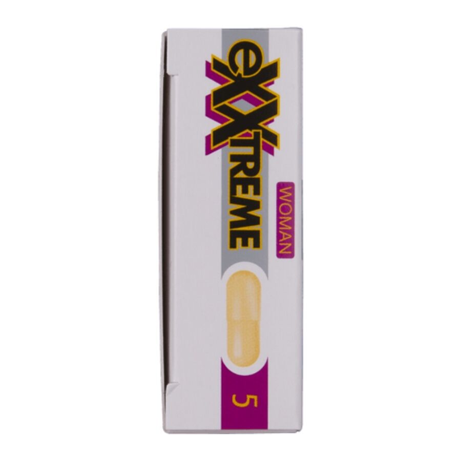 HOT - GÉLULES POUR LIBIDO EXTRÊME FEMME 5 UNITÉS