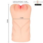 INTENSE DEEP TOUCH - KRISTA MASTURBATEUR VAGINAL AVEC SUCCION, VIBRATION ET EFFET VOCAL 1,2 KG