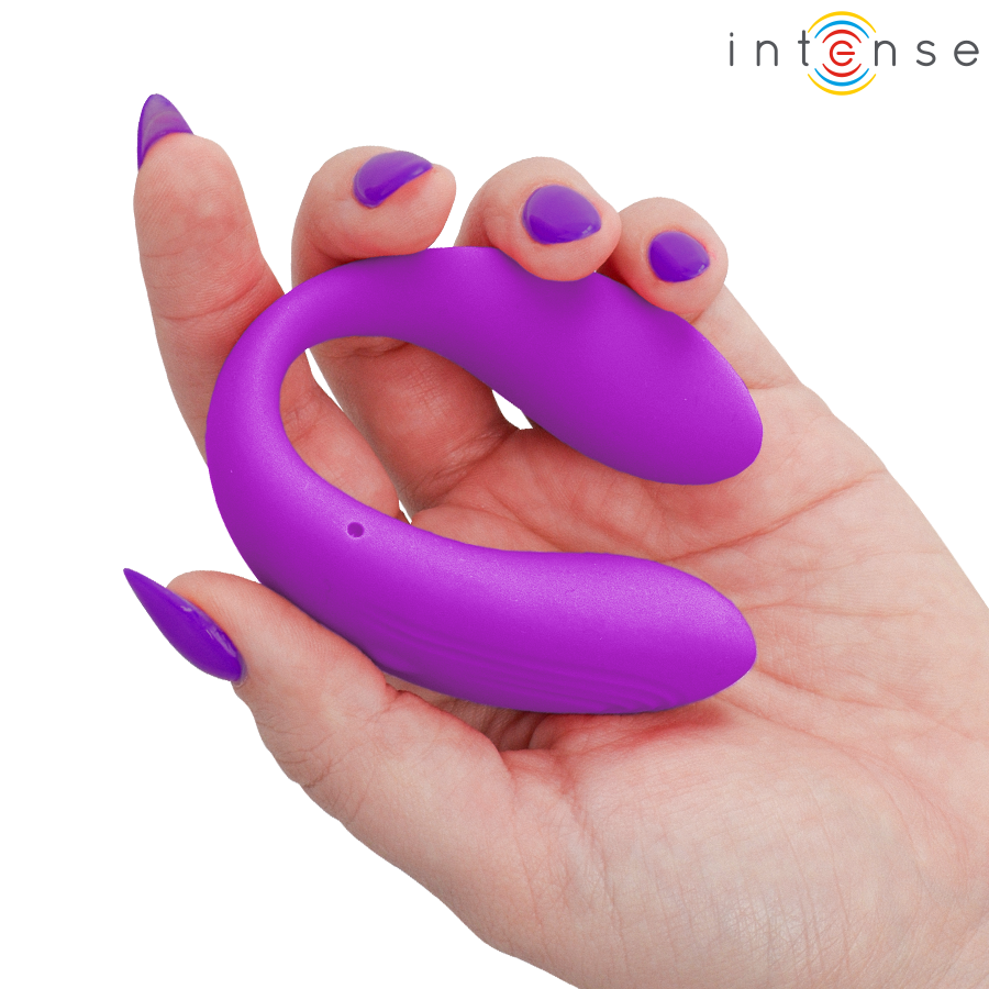 INTENSE - NORA STIMULATEUR À PINCE VIBRANTE VIOLET