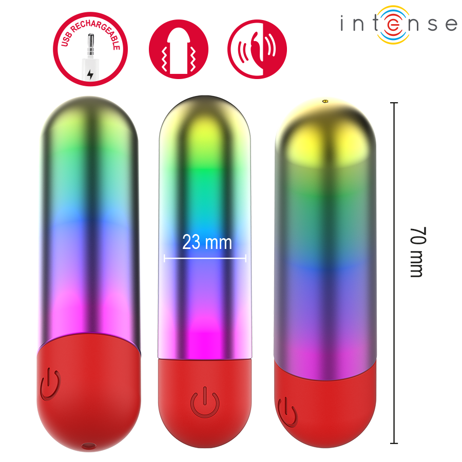 INTENSE - DEBBIE RAINBOW CLITORIS VIBRANT BALLE
