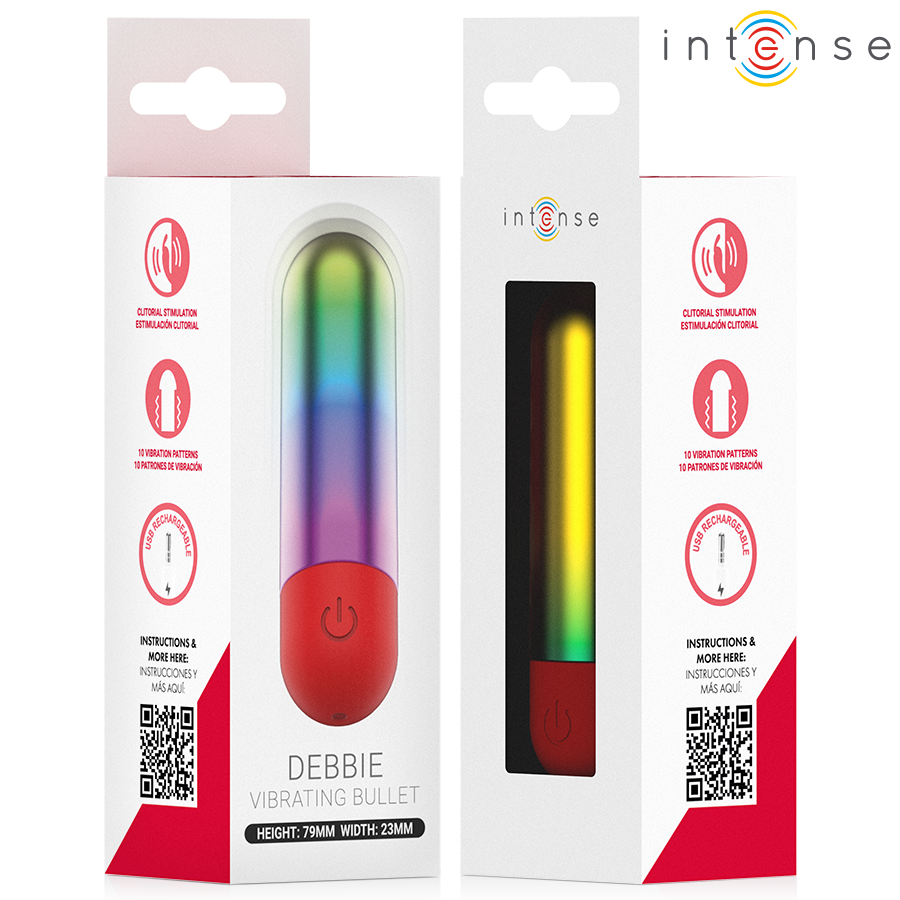 INTENSE - DEBBIE RAINBOW CLITORIS VIBRANT BALLE