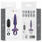 INTENSE - MARLON PLUG ANAL VIBRANT MODÈLE 4 TÉLÉCOMMANDE