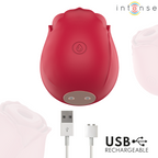 INTENSE - CAMELLIA SUCCION CLITORIALE ROSE PAR WAVES BORDEAUX