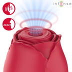 INTENSE - CAMELLIA SUCCION CLITORIALE ROSE PAR WAVES BORDEAUX