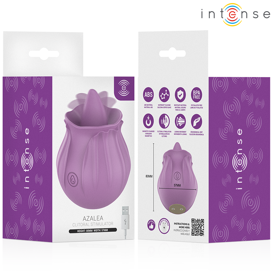 INTENSE - AZALEA FLEUR STIMULANT CLIT 10 VIBRATIONS VIOLET