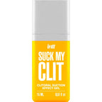 INTT - SUCK MY CLIT GEL EFFET SUCCION PARFUM MANGUE TROPICALE, 15 ML