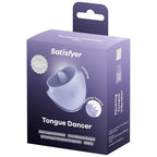 SATISFYER - TONGUE DANCER STIMULATEUR CLITORIAL AVEC VIBRATIONS ET PULSATIONS LILAS