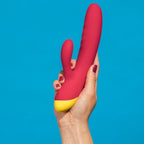 ROMP - JAZZ VIBRATEUR LAPIN RECHARGEABLE ROUGE
