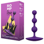ROMP - AMP PERLES ANALES EN SILICONE FLEXIBLE VIOLETTES 12,5 CM