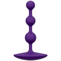 ROMP - AMP PERLES ANALES EN SILICONE FLEXIBLE VIOLETTES 12,5 CM