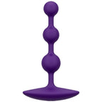 ROMP - AMP PERLES ANALES EN SILICONE FLEXIBLE VIOLETTES 12,5 CM