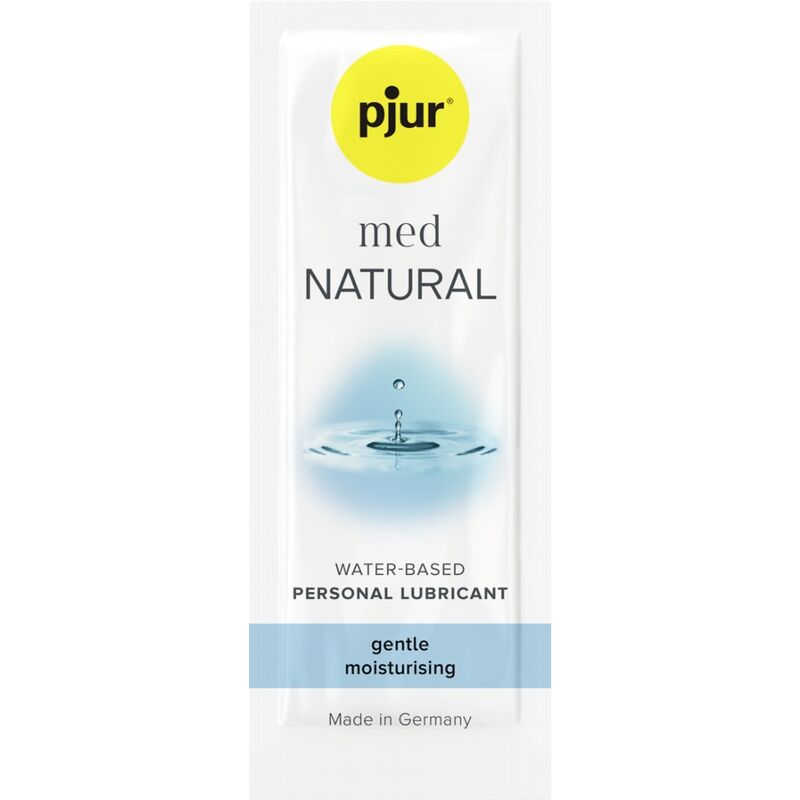 PJUR - MED LUBRIFIANT NATUREL  BASE EAU 2 ML