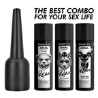 BLACK HOLE - APPLICATEUR DE LUBRIFIANT ANAL TAILLE S 30 ML